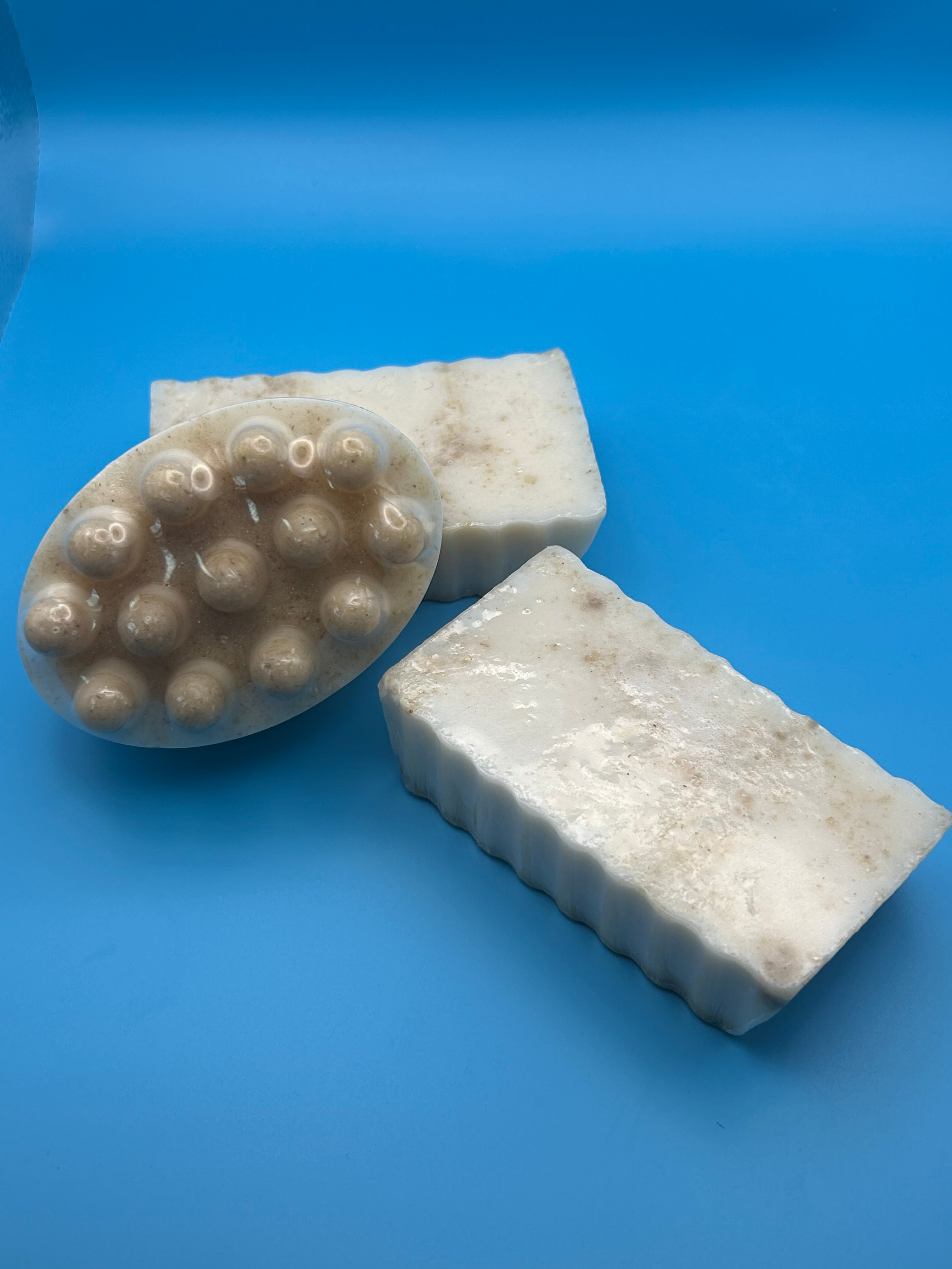 Goat Milk with Oatmeal Bar Soap x3 Pack